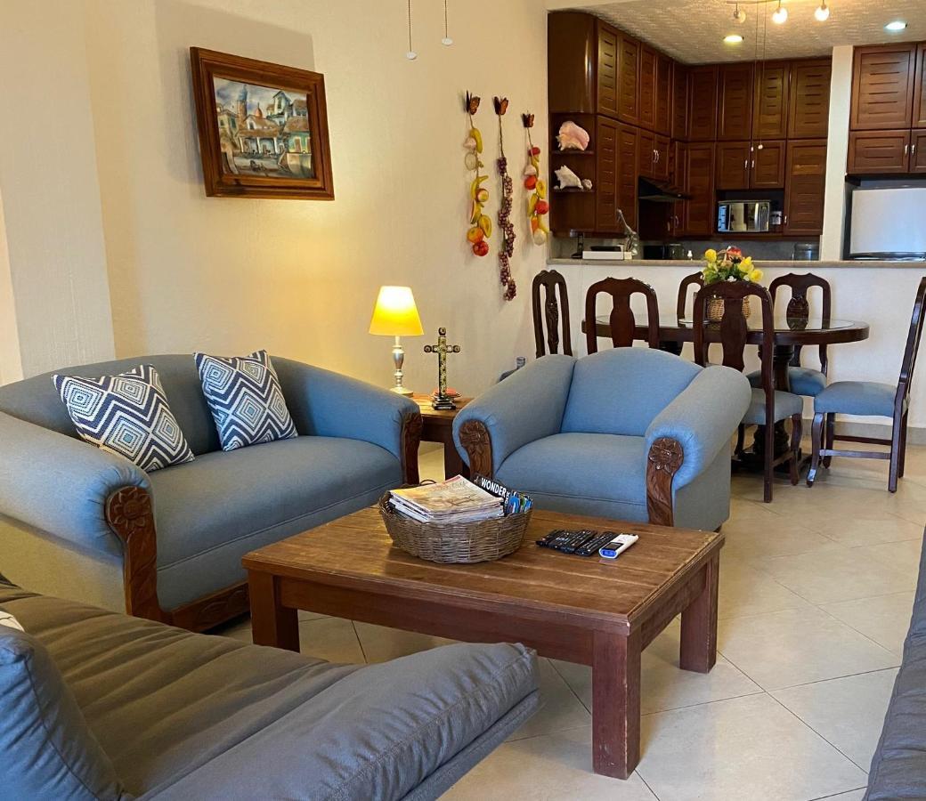 Departamento Frente Al Mar Con Dos Recamaras Y Seguridad 24 H A Dos Cuadras De La Quinta Avenida Playa del Carmen Ngoại thất bức ảnh