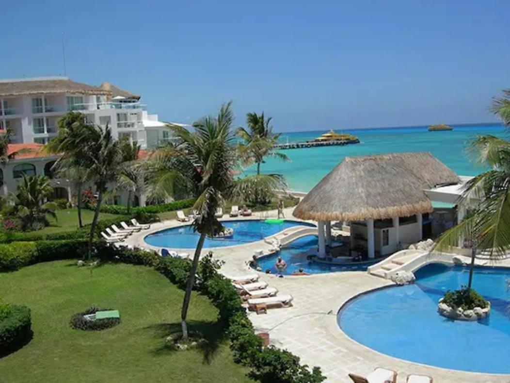 Departamento Frente Al Mar Con Dos Recamaras Y Seguridad 24 H A Dos Cuadras De La Quinta Avenida Playa del Carmen Ngoại thất bức ảnh