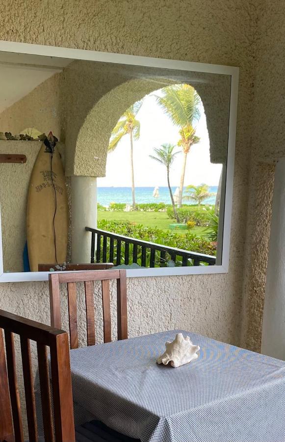 Departamento Frente Al Mar Con Dos Recamaras Y Seguridad 24 H A Dos Cuadras De La Quinta Avenida Playa del Carmen Ngoại thất bức ảnh