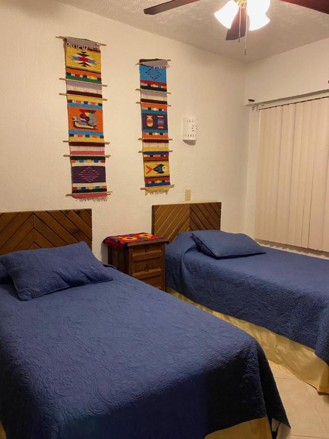 Departamento Frente Al Mar Con Dos Recamaras Y Seguridad 24 H A Dos Cuadras De La Quinta Avenida Playa del Carmen Ngoại thất bức ảnh
