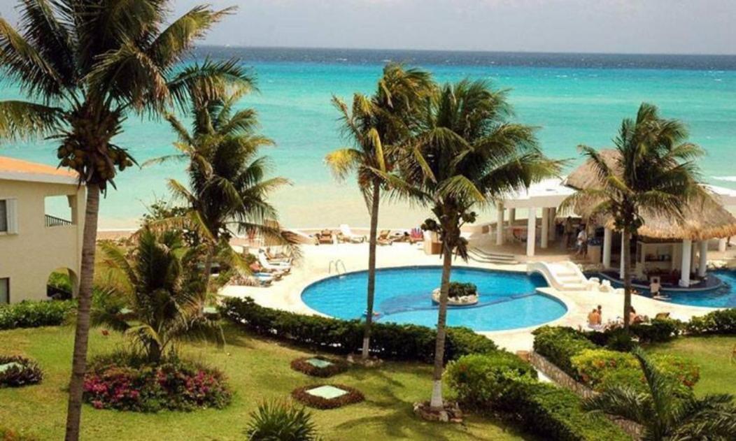 Departamento Frente Al Mar Con Dos Recamaras Y Seguridad 24 H A Dos Cuadras De La Quinta Avenida Playa del Carmen Ngoại thất bức ảnh